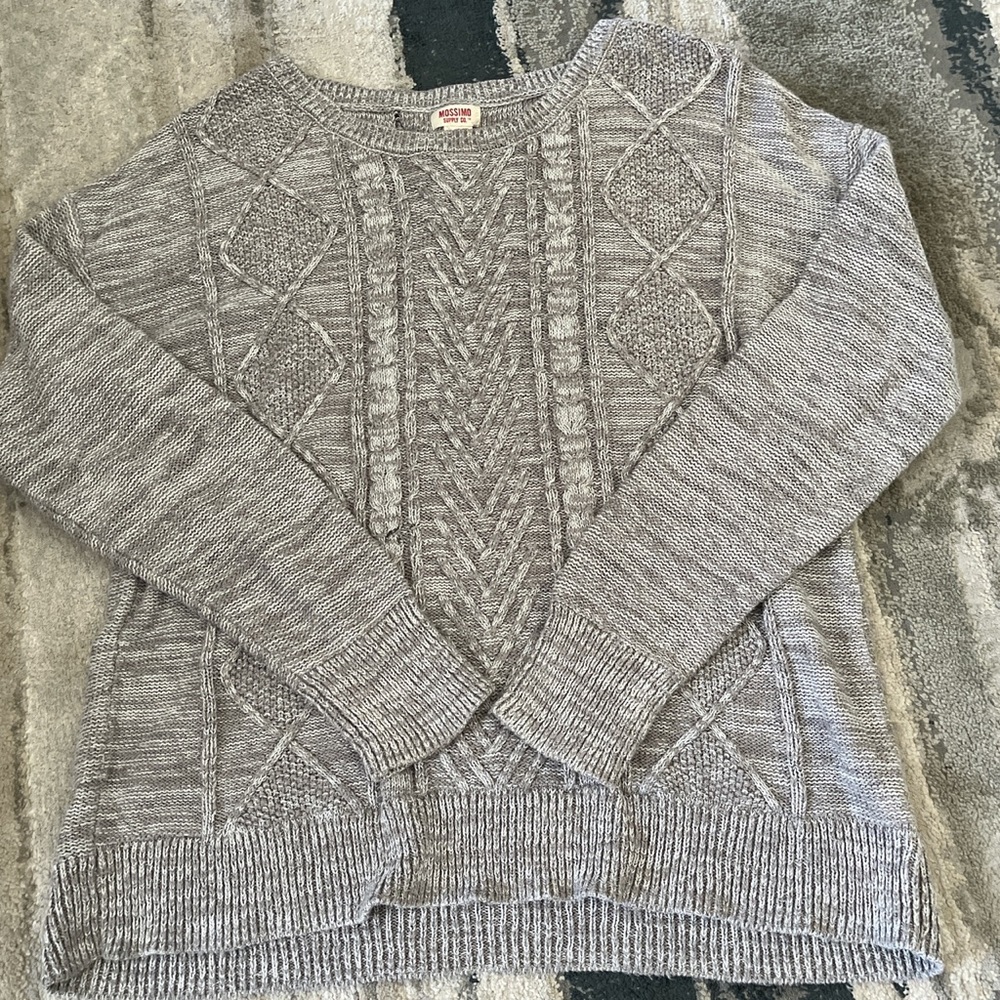 Gray sweater